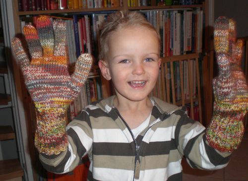 Handschuh-modell